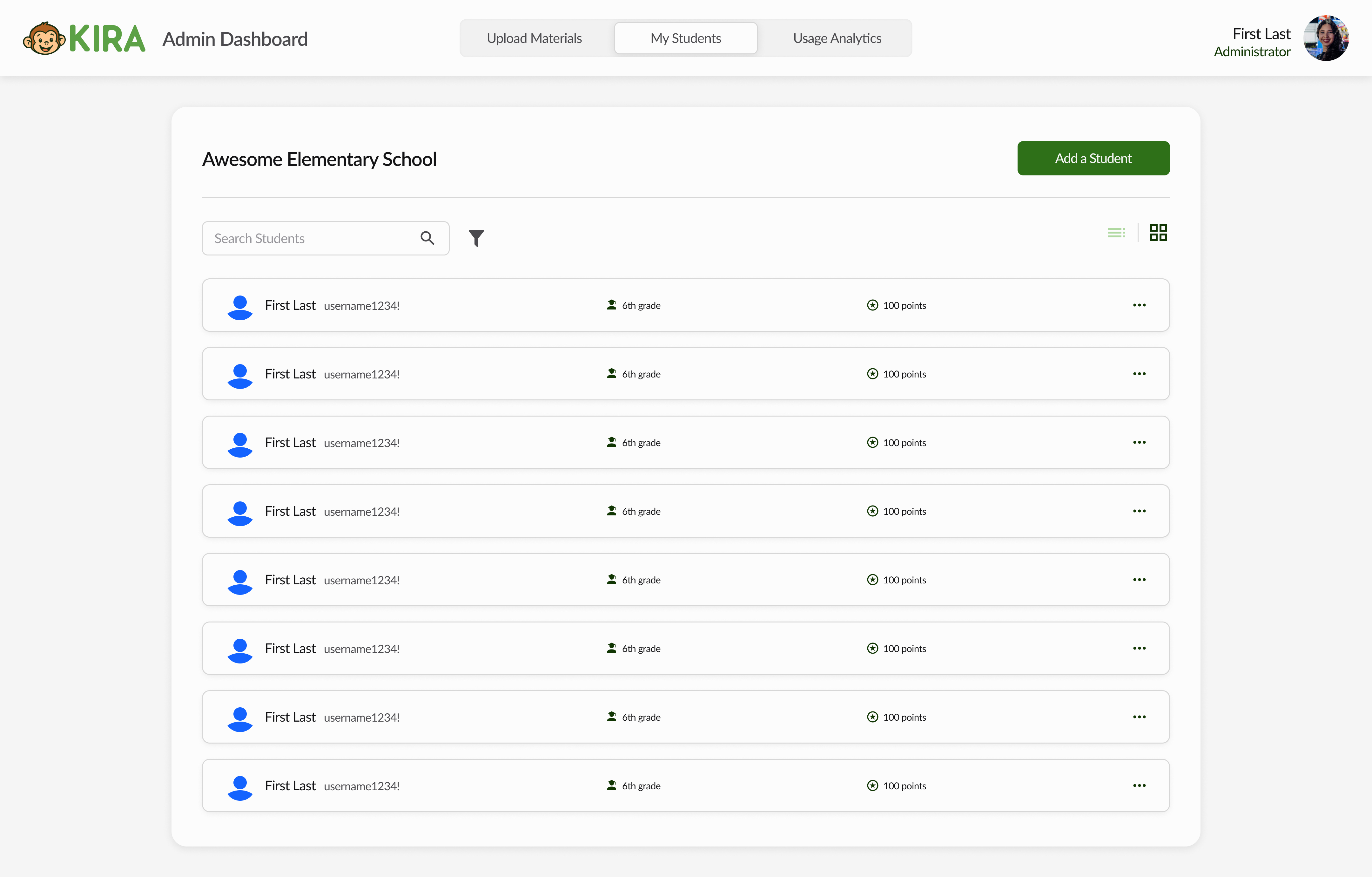 Kira | English Learning Platform